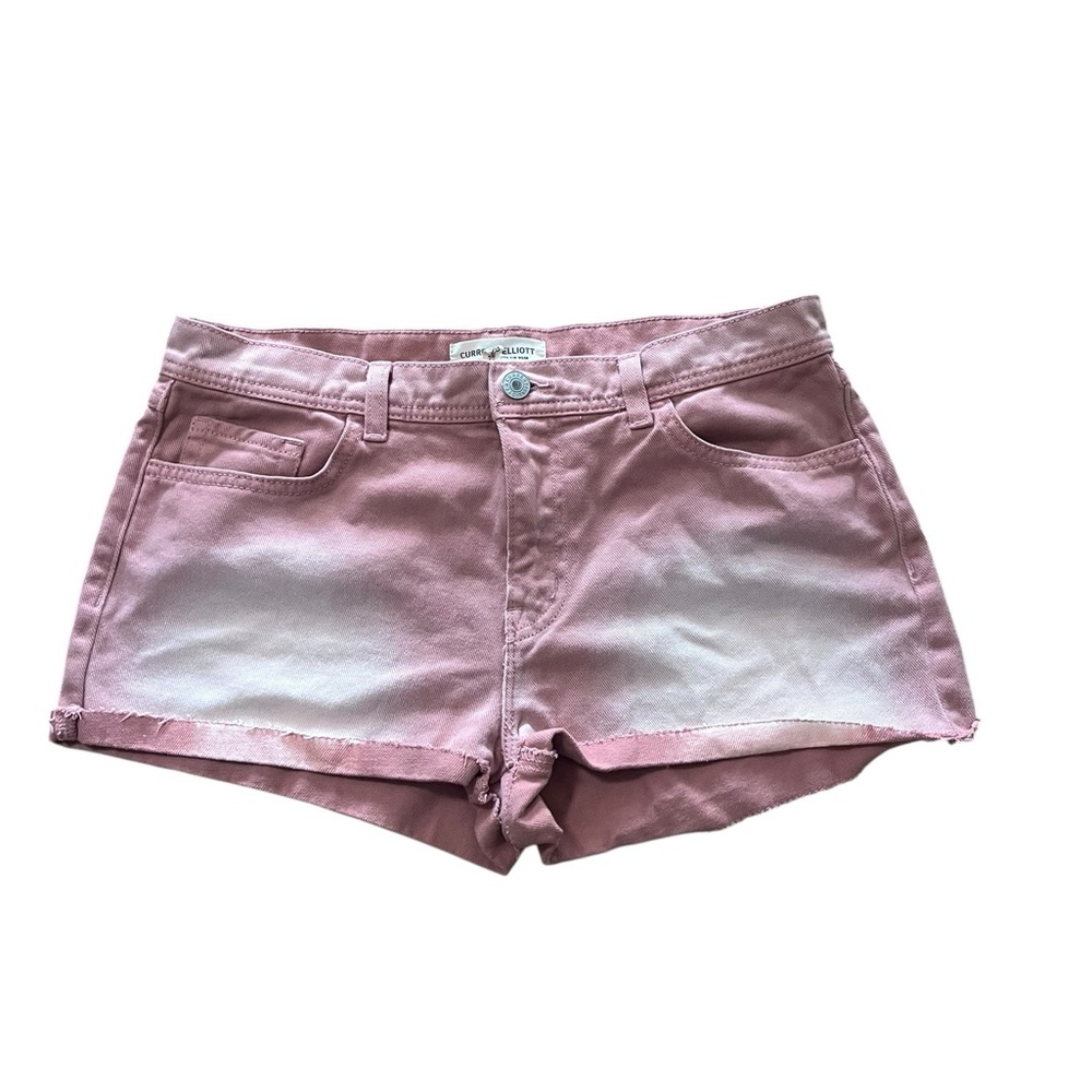 Current Elliott
Shorts
Womens Pink
Denim 23 The Boyfriend
Frayed Hem